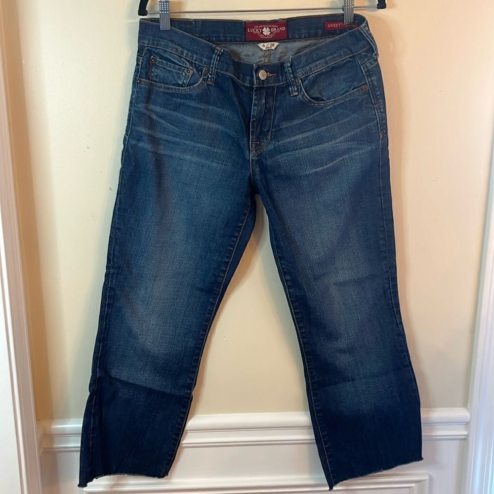 Lucky Brand Sweet N Low Low Rise Ankle Jean